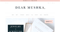 Desktop Screenshot of dearmushka.com